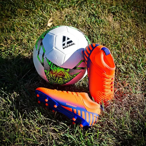 Miniatura 4 de Vizari Zapatos de fútbol para niños Santos MC JR Outdoor Firm Ground para niños y niñas