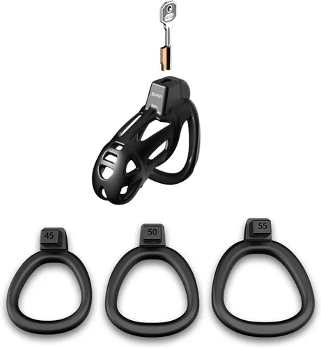 Miniatura 7 de Jaula de castidad ligera para pene de hombre, jaula de castidad para pene, dispositivo de castidad de KG, suave, jaula de pene para hombres, juguete