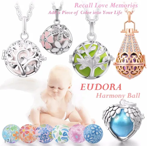 Miniatura 4 de EUDORA Harmony Bola Accesorios Plata Cadena de Cuero Cera Cordón 20243045 Pulgadas Collar