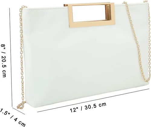 Miniatura 6 de Bolso de mano elegante de CHARMING TAILOR, de piel sintética, convertible, para mujer