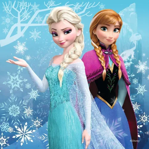 Miniatura 3 de Ravensburger Disney Frozen Winter Adventures - Juego de rompecabezas de 3 x 49 piezas para niños, diseño único de piezas, mejora la concentración