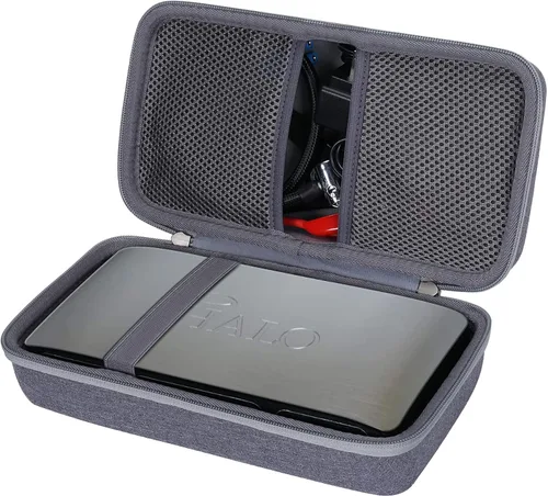 Miniatura 15 de khanka Estuche de almacenamiento para HALO Bolt Ultimate 2.0/HALO Bolt Air +1750 Arrancador de batería portátil para automóvil, solo estuche (negro)