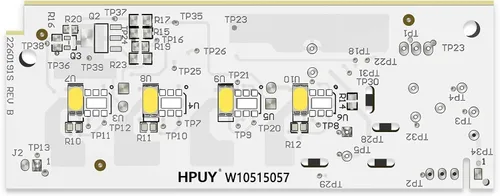 W10515057 Luz LED para refrigerador Compatible con Maytag Kenmore Whirlpool Luz LED de reemplazo para refrigerador W10515057 no incluye cubierta de