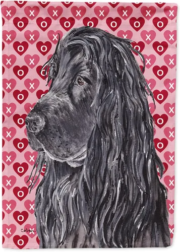 Miniatura 71 de Caroline's Treasures SS4484GF Bandera de jardín con diseño de bulldog inglés y corazones para el Día de San Valentín, bandera decorativa para patio