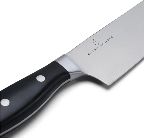 Miniatura 9 de HENCKELS x EMERIL Lagasse The Nola Collection - Juego de cuchillos de iniciación para chef alemán súper afilado de 3 piezas, fabricado en una