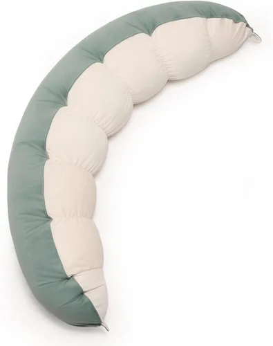 Miniatura 49 de Peallow(Pat. Pend) – Almohada larga redonda para el cuerpo para adultos, almohada de refuerzo para dormir, almohada suave y de apoyo para dormir
