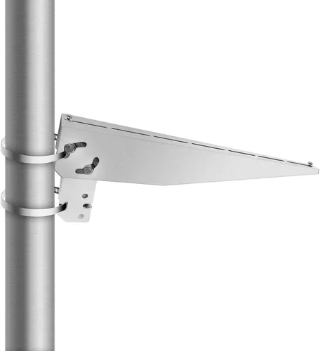 Miniatura 12 de Newpowa Panel solar universal de doble brazo con poste de soporte y soporte de montaje en pared, ángulo de inclinación de 0-90°, hasta 220W/30.31