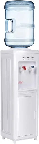 KOTEK Dispensador de agua para enfriadores de agua, dispensador de enfriador de agua de carga superior caliente y fría con capacidad para botellas