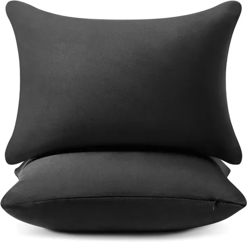 Miniatura 8 de AM AEROMAX Almohada de espuma viscoelástica de 12 × 20 pulgadas (paquete de 4) – Cojín rectangular para cojín decorativo, cama, sofá, no se deforma
