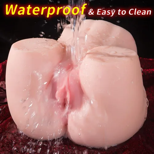 Miniatura 5 de Muñeca sexual masculina masturbador realista de bolsillo trasero suave, 8.2 libras mejorado autolubricante utilizando solo agua, muñecas sexuales