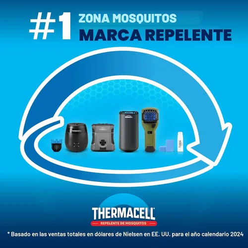 Miniatura 8 de Thermacell - Linterna repelente de mosquitos; repelente de mosquitos sin aerosol para patios; incluye 12 horas de protección; sin olor, alternativa