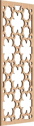 Miniatura 101 de Ekena Millwork WALW14X35X0250STGRO Southgate - Paneles de pared decorativos de madera con calado, 13 3/8 pulgadas de ancho x 34 3/8 pulgadas de rojo