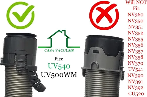 Miniatura 2 de Mango de manguera de navegador Shark de repuesto mejorado compatible con Shark Navigator Lift Away UV540 UV500WM CU500. Parte # 353FJV540