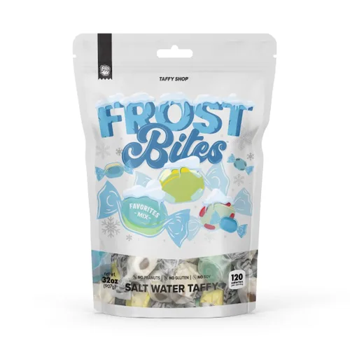 Miniatura 16 de Taffy Shop, Favoritos de los Amantes del Caramelo, Caramelo de Agua Salada – Surtido de Caramelos Gourmet Blandos y Masticables, Paquete