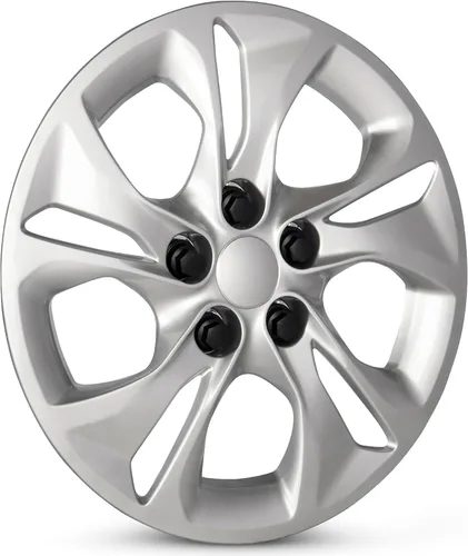 Miniatura 2 de Tapacubos de 15 pulgadas para Chevrolet Cruze 2019, tapa de cubo de 15 pulgadas, color plateado, juego de 4 piezas