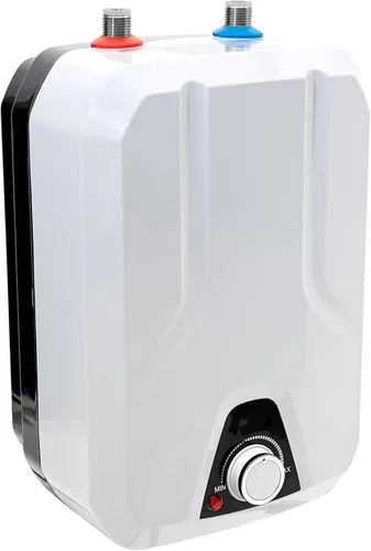 Miniatura 3 de Mini calentador de agua eléctrico de 1.5 KW 2.1 galones pequeño debajo del fregadero, calentador eléctrico de agua caliente para cocina y hogar