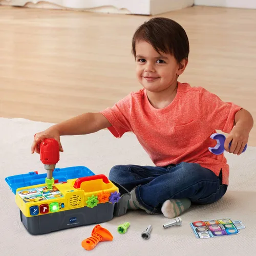 Miniatura 4 de VTech Caja de herramientas para taladrar y aprender