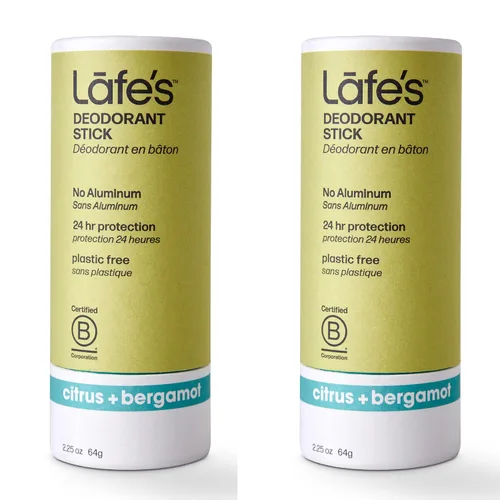 Miniatura 12 de Lafe's Desodorante natural Desodorante natural en barra sin plástico de 2.25 onzas en embalaje de papel Sin aluminio, parabenos ni bicarbonato