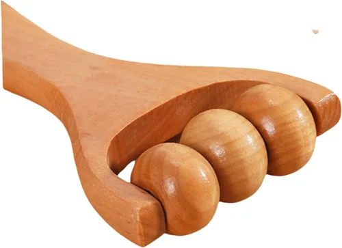 Miniatura 5 de Herramienta de masaje de pies de madera con rodillo, dispositivo de masaje de rodillo de pies definitivo para aliviar el dolor, herramientas