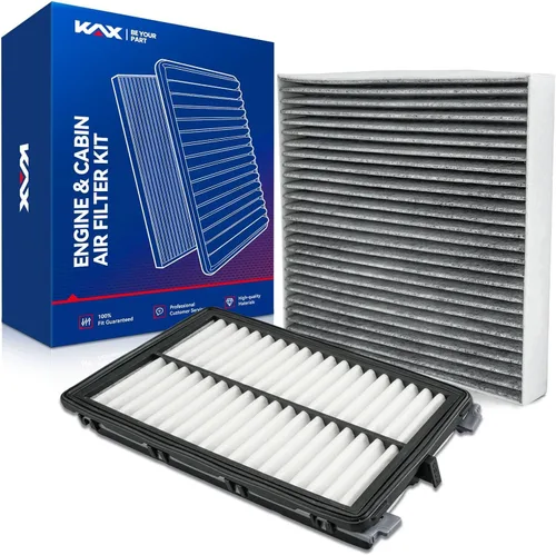 Miniatura 18 de KAX Kit de filtro de aire de motor y cabina, repuesto para Nissan Altima 2002-2006, Sentra 2000-2006, Murano 03-07, Maxima 2004-2008; INFINITI G35