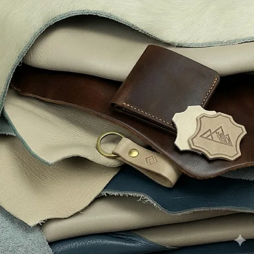 Restos grandes de cuero genuino – Piezas de cuero para tapicería a granel para manualidades, carteras, bricolaje, Cricut, reparación (paquete de 3
