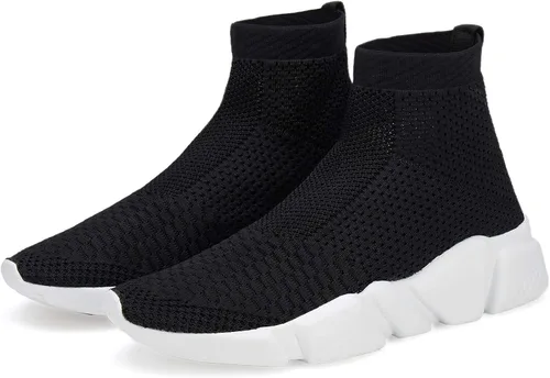 Miniatura 6 de Hetios Zapatos deportivos para correr para niñas, zapatos de tacón alto, zapatos deportivos para niños (niños pequeñosniños grandes)
