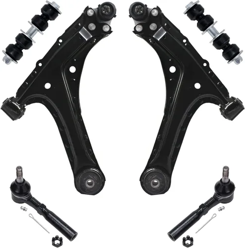 Miniatura 33 de Detroit Axle - Kit de extremo delantero para Chrysler 300 Dodge Charge Challenger 2011-2023, 2 brazos de control inferiores traseros 2 rótulas