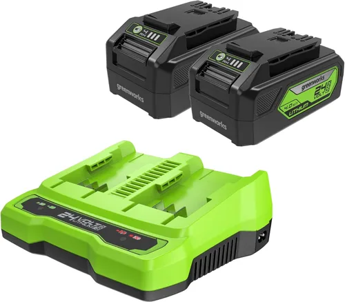 Miniatura 10 de Cargador de batería Greenworks de 24 V (cargador genuino Greenworks)