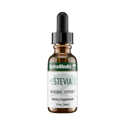 Suplemento herbal de Stevia, 1 onza
