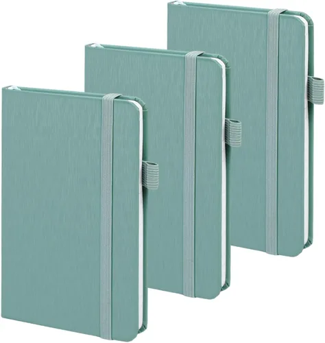 Miniatura 18 de ONAVIA Cuaderno de bolsillo A6, cuadernos pequeños de diario, 160 páginas de tapa dura mini bloc de notas para escribir, trabajo, escuela y toma