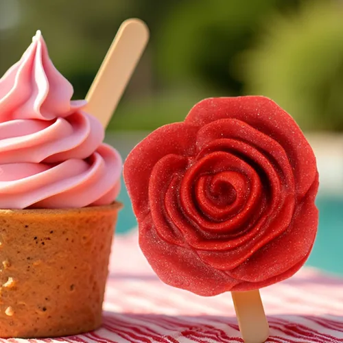 Miniatura 7 de Molde de silicona de flor de rosa de gran tamaño, moldes para dulces y chocolate, herramientas de decoración de pasteles de boda, moldes