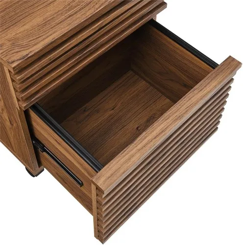 Miniatura 6 de Modway EEI-5704-WAL Archivador de madera, nogal