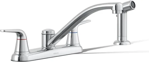 Miniatura 17 de KOHLER 30612-CP Jolt - Grifo extraíble para fregadero de cocina, cabezal rociador de dos funciones, control táctil, 1.5 GPM, diseño elegante, cromo