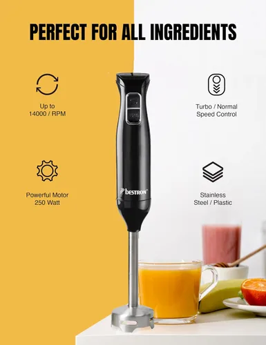 Miniatura 5 de Bestron ASM250Z Hand mixer, Black