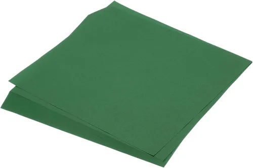 Miniatura 138 de MECCANIXITY 100 hojas de papel de origami de doble cara de 8 x 8 pulgadas (7.9 x 7.9 in), hoja cuadrada para proyectos de manualidades, Pasto verde