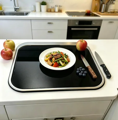 Miniatura 2 de Fregadero de cocina y bar de 17 pulgadas de montaje inferior para autocaravana, estación de trabajo, cuenco individual, lavabo para lavado de manos
