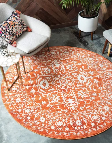 Miniatura 51 de Unique Loom Diseño tradicional clásico intrincado con detalles vintage envejecidos, alfombra de área, 3 pies 3 pulgadas x 5 pies 3 pulgadas, gris
