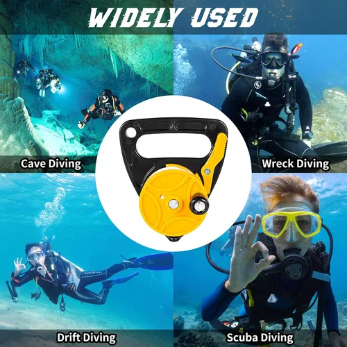 Miniatura 2 de Anclaje compacto de 150 pies para kayak con tapón de pulgar para buceo submarino de seguridad