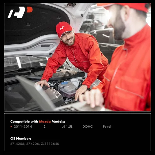 Miniatura 3 de A-Premium Cuerpo electrónico del acelerador con sensor TPS compatible con Mazda 2 2011 2012 2013 2014 2015 L4 1.5L, repuesto # ZJ3813640