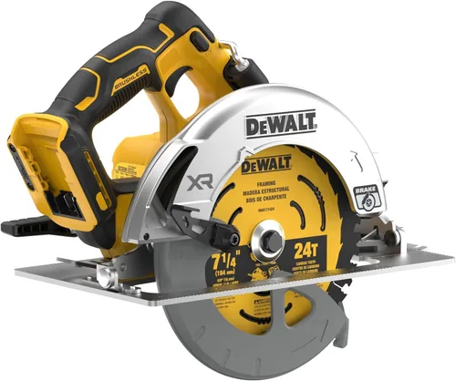 Miniatura 5 de DEWALT Sierra circular inalámbrica sin escobillas de 20 V MAX XR de 7-1/4 pulgadas, solo herramienta (DCS590B)