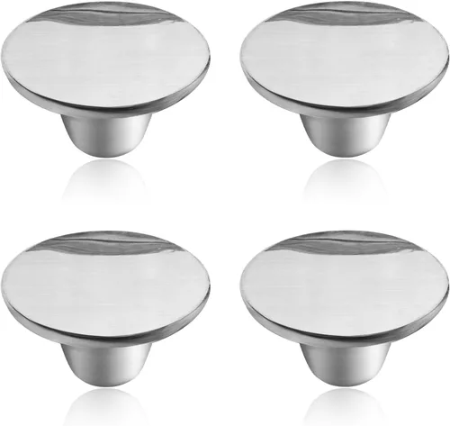 Uenhoy 4 pomos de repuesto para horno holandés de acero inoxidable para horno holandés Le Creuset, Aldi, Lodge y otros hornos holandeses esmaltados,