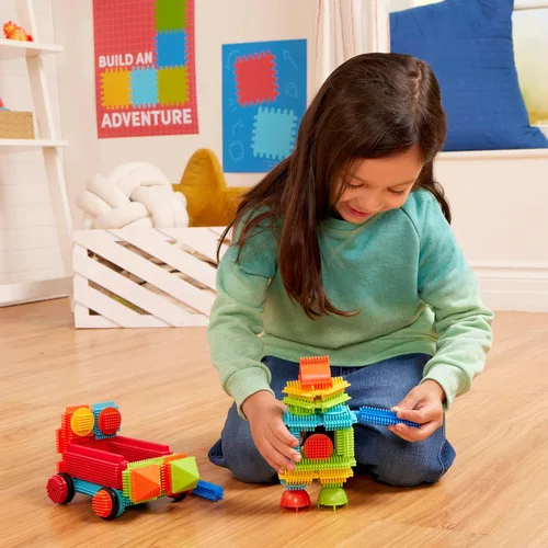 Miniatura 2 de Juego de bloques Battat Bristle Blocks de 113 piezas