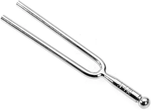 Miniatura 4 de 1 diapasón Afinador estándar A 440Hz Instrumentos musicales Violín Guitarra Afinador Dispositivo, Plata