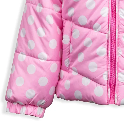 Miniatura 7 de Disney Minnie Mouse - Abrigo de invierno para niñas, chaqueta acolchada para niños pequeños