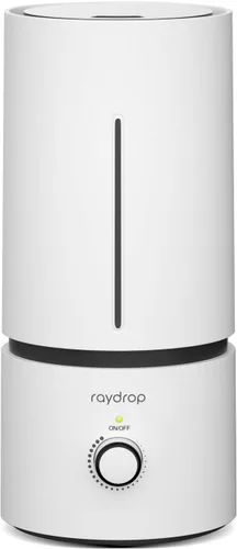raydrop - Humidificadores de vapor frío para bebés en el hogar, humidificador ultrasónico silencioso y pequeño de 1,70 l para mesita de noche del
