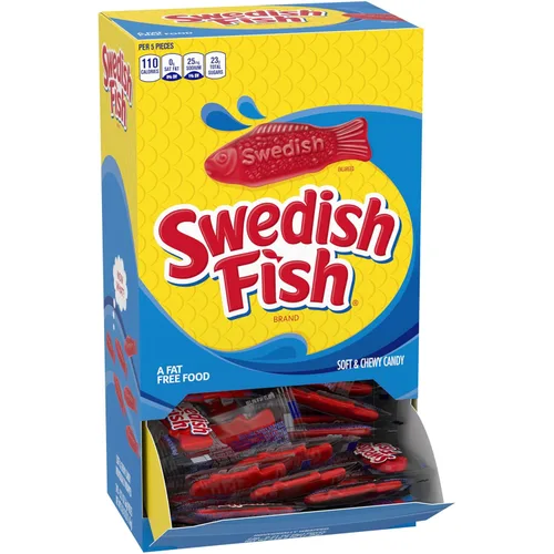 Miniatura 14 de Golosina Swedish Fish, paquetes individuales, 0.21 onzas