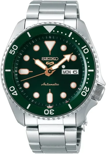 Miniatura 10 de Seiko Reloj analógico automático para hombre Seiko 5 Sports