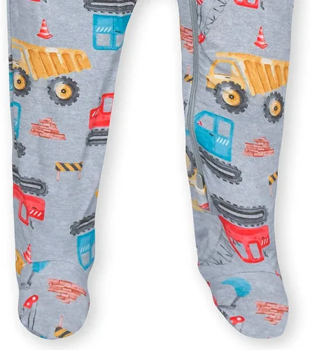 Miniatura 4 de Gerber Pijama unisex para bebé y niño pequeño, suave, con pies, con viscosa hecha con eucalipto
