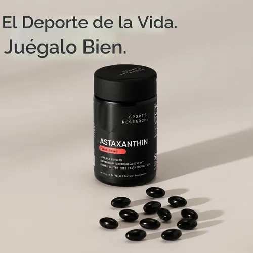 Miniatura 7 de Astaxanthin (0,0004 oz) con aceite de coco orgánico; sin gmo, verificado y vegano, potente antioxidante natural para ayudar a las articulaciones