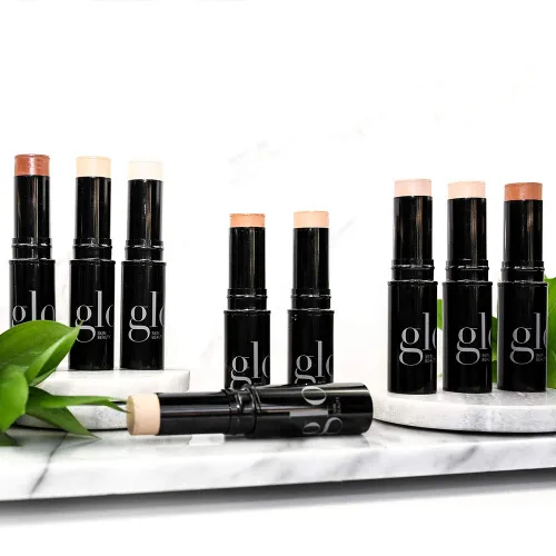 Miniatura 9 de Glo Skin Beauty Base mineral HD en barra Corrector de maquillaje infundido con ácido hialurónico Cobertura construible, contorno e iluminador